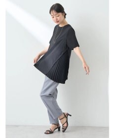 earth music&ecology プリーツドッキングチュニック