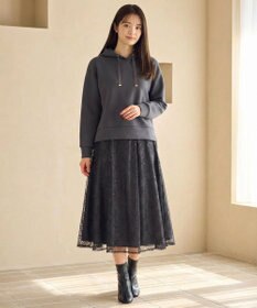 Feroux きれいめダンボール フーディー