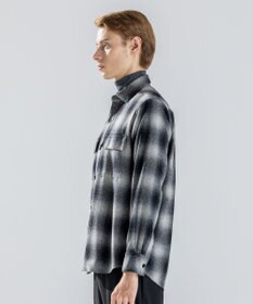 JOSEPH HOMME 【新素材】フェードフラノチェック / シャツブルゾン