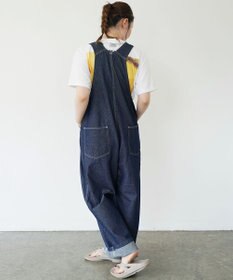 caqu デニムオーバーオール