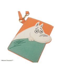 genten MOOMIN collection はみ出しパスケース「ムーミン」