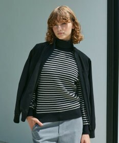 23区GOLF 【23Fondation/WOMEN】ニットブルゾン