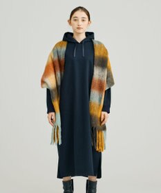 J.PRESS YORK STREET 【WOMEN】NEEDLE JERSEY フード付きワンピース