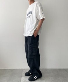 WEGO 【綿100%/MLサイズ展開】DISCUS　ルーズカレッ１００％