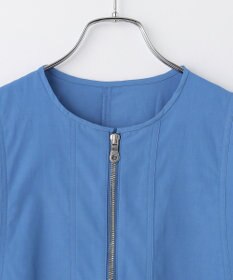 #Newans 【ANSWER for Co-Creation】ジップデザインパフスリーブワンピース