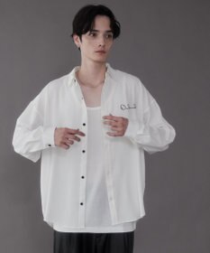 WEGO アムンゼンワンポイントBIGシャツ（LS）