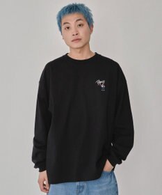 WEGO 【ユニセックス着用ITEM】別注BENDAVISワンポイントT（LS）
