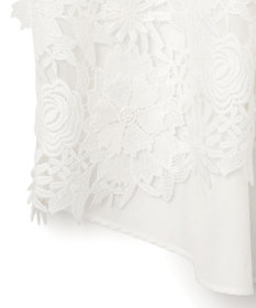 GRACE CONTINENTAL ケミカルフラワードレスシャツ