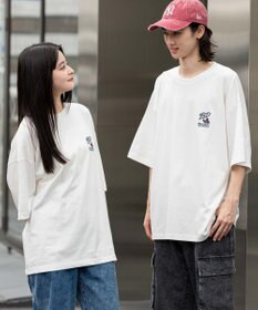 WEGO 【接触冷感/吸水速乾/ユニセックス着用ITEM/SMLサイズ展開】別注BENDAVISクールタッチワンポイントT（SS）