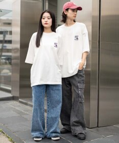 WEGO 【接触冷感/吸水速乾/ユニセックス着用ITEM/SMLサイズ展開】別注BENDAVISクールタッチワンポイントT（SS）