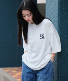 WEGO 【接触冷感/吸水速乾/ユニセックス着用ITEM/SMLサイズ展開】別注BENDAVISクールタッチワンポイントT（SS）