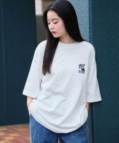 WEGO 【接触冷感/吸水速乾/ユニセックス着用ITEM/SMLサイズ展開】別注BENDAVISクールタッチワンポイントT（SS）