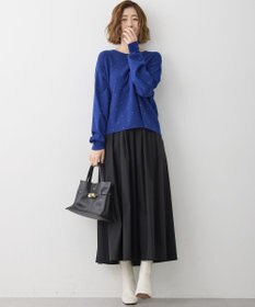 23区 L 【WEB＆一部店舗限定カラーあり/滝沢眞規子さん着用】クリスタルホットフィット ニット