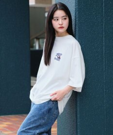 WEGO 【接触冷感/吸水速乾/ユニセックス着用ITEM/SMLサイズ展開】別注BENDAVISクールタッチワンポイントT（SS）