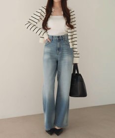 WEGO 【XS～Lサイズ展開/美脚】ストレートデニムパンツ