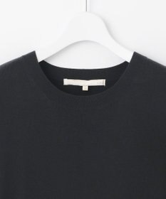 自由区 【洗える】ハイツイストコットンアセテート サマーニットドレス