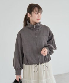 Green Parks スウェード調トラックジャケット