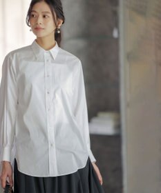 組曲 S エアリーシャーティング オーバーシャツ