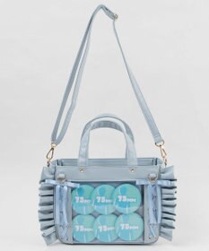 WEGO 【痛バ＆推し活グッズ】きらめきレースアップフリル痛ショルダー