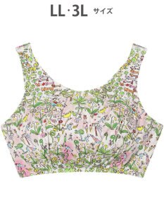 tsumori chisato SLEEP ツモリチサト ナイトアップブラ ノンワイヤー ベア天竺素材(身生地) 3Lまで対応 大きいサイズ ナイトブラ レディース UBX410 /ワコール