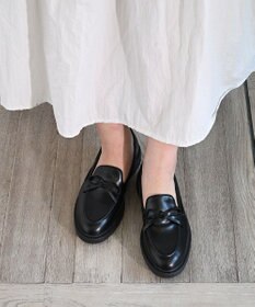 APOM 本革ウォータープルーフリボンローファー 30