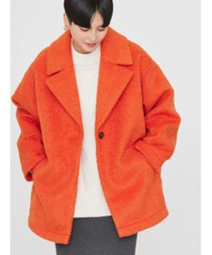 AMERICAN HOLIC シャギーコクーンミディコート