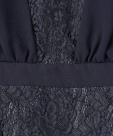 ANY SIS 【Lily Calin】ナローフレアレース ドレス