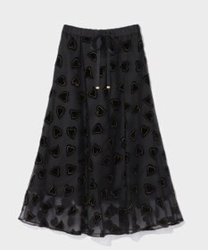 GRACE CONTINENTAL ハートオパールスカート