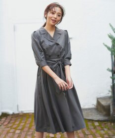 Feroux トレンチ風 ワンピース