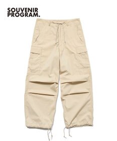 J.PRESS MEN 【J.PRESS ORIGINALS】【UNISEX】Stretch Weather Cloth Easy Cargo Trousers