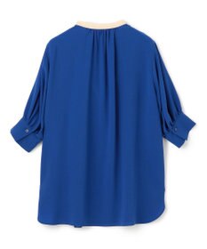 BEIGE， SIBYLLE /  配色カラーパフスリーブブラウス