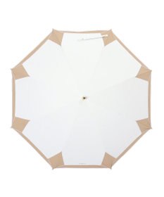 MOONBAT 【フルラ （FURLA）】晴雨兼用日傘 長傘 バイカラーロゴ刺繍 一級遮光 UV