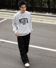 WEGO 【２点SET】アクセ付きグラフィックプルオーバー