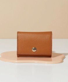 TOPKAPI 【TOPKAPI】角シボ型押し・三つ折りミニ財布 COLORATO コロラート