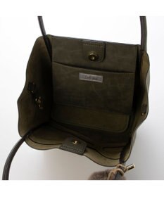 UNBILLION カシュカシュ cachecache / 通しハンドルパッチワークトート