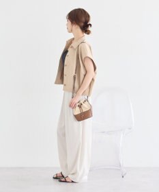 earth music&ecology コクーンフォルムシャツ