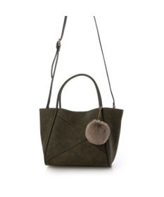 UNBILLION カシュカシュ cachecache / 通しハンドルパッチワークトート