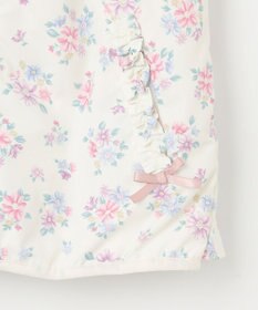 ANY KIDS 裾ペプラム 花柄 ブルゾン