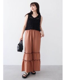 Green Parks ・ＳＵＧＡＲ　ＳＰＯＯＮ　メローティアードパンツ