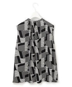 ICB 【WEB限定カラーあり】 Back Satin Amunzen ノースリーブブラウス