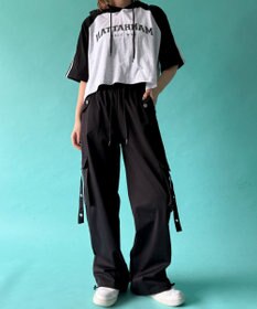 WEGO フーデッドラグランT