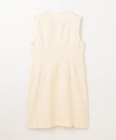 GRACE CONTINENTAL ネオンドットジャガードワンピース