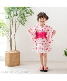 Mother garden 2025 マザーガーデン 野いちご 浴衣ドレス 《水彩柄》 95～100cm / 105～110cm