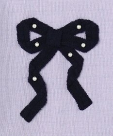 ANY KIDS リボン ニットソー トレーナー