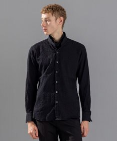 JOSEPH HOMME トライジャガードストレッチ　ウィングカラーシャツ