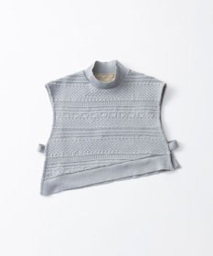 TRICOTE バンピーニット切り替えベスト