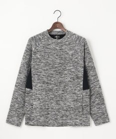 JOSEPH ABBOUD MOUNTAIN メランジクルーネック ロングスリーブ Tシャツ