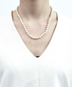 monshiro 【コットンパール】ヤマブドウショート ネックレス