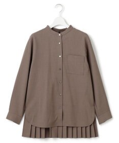 J.PRESS YORK STREET 【WOMEN】バックプリーツ ブラウス