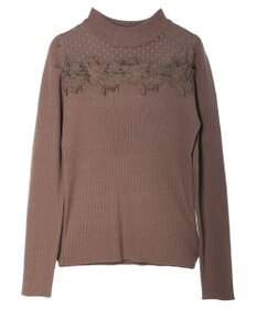 earth music&ecology シアードッキングニットプルオーバー